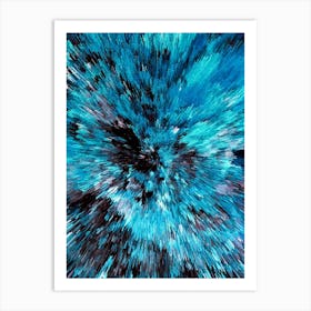 Acrylic Extruded Painting 373 Art Print