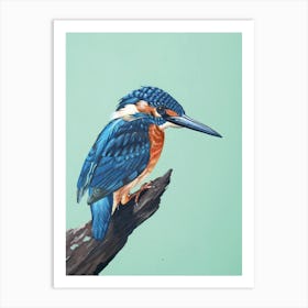 Kingfisher SB 1 Art Print