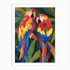 Parrots Art Print