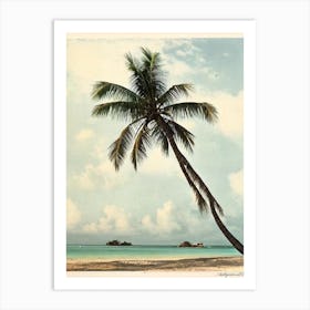 Varadero Beach Cuba Vintage Art Print
