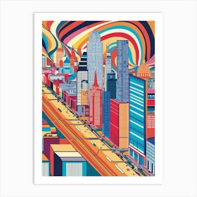 Cityscape 7 Art Print