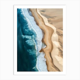 Sand Dunes Art Print