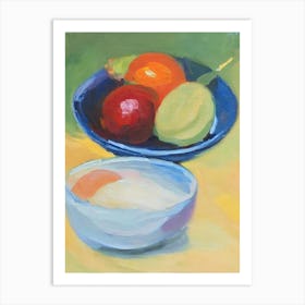 Clementine Bowl Of fruit Art Print