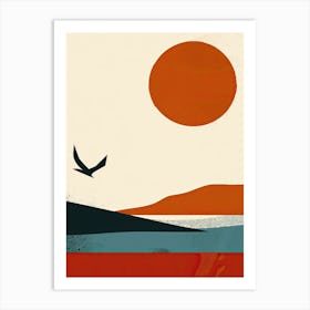 Bird In The Sky, Hygge Art Print