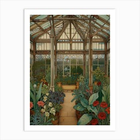 Greenhouse 6 Art Print