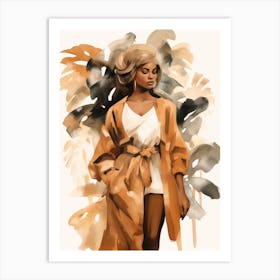 Portrait Of A Woman 27 Art Print