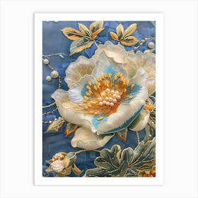 Chinese Embroidery 12 Art Print