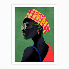 Girl Portrait 3 Art Print