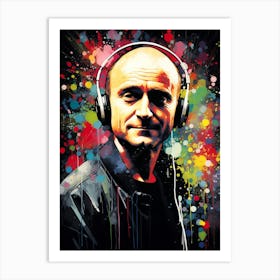 Phil Collins (1) Art Print