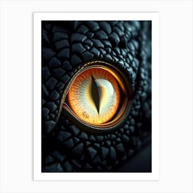 Eye Of Dragon Art Print