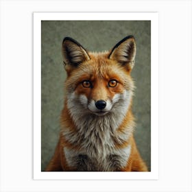 Red Fox 3 Art Print