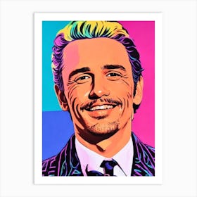 James Franco Pop Movies Art Movies Art Print