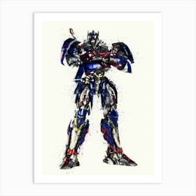 Optimus Prime 1 1 Art Print