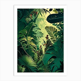 Jungle Adventure Botanical Art Print