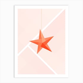 Orange Star Variant Art Print