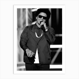 Bruno Mars Music 2018 Billboard Music Awards Art Print