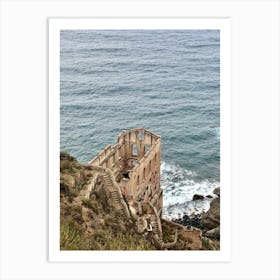 Abandoned Building On The Coast of Tenerife Art Print