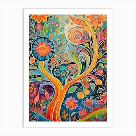 Tree Of Life-Reimagined 2 Art Print