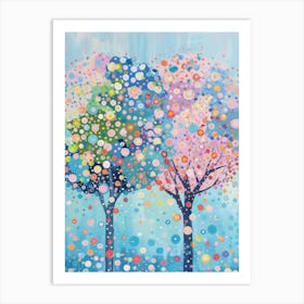 Two Trees 1 Art Print