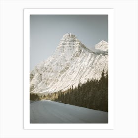 Alaska Mountain Peak Art Print