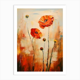 Poppies 25 Art Print