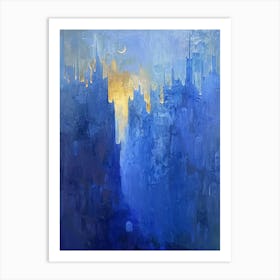 City At Night 5 Art Print