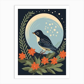 Baby Animal Illustration  Bird 2 Art Print