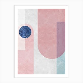 Conceptual geometric art 4 Art Print