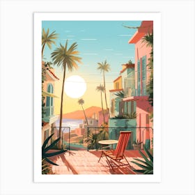 Limassol Cyprus 1 Illustration Art Print