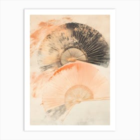 Asian Fans Art Print