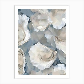 Oysters Art Print