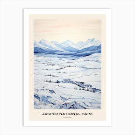 Jasper National Park Canada 3 Poster Art Print