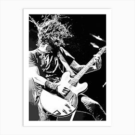 Dave Grohl Foo Fighters 13 Art Print