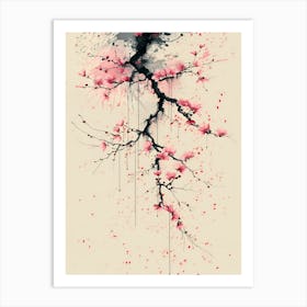 Cherry Blossoms Art Print