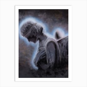 Illuminated Angel Art Print