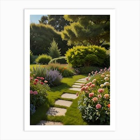 Garden Path 7 Art Print