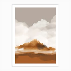 Peak Of Serenity Art Print