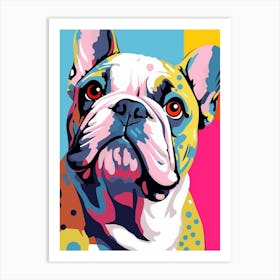 Pop Art French Bulldog Art Print