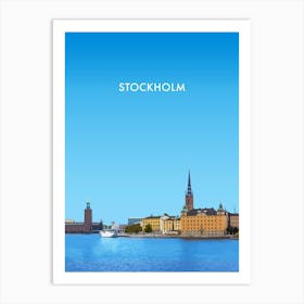 Simply Stockholm Art Print