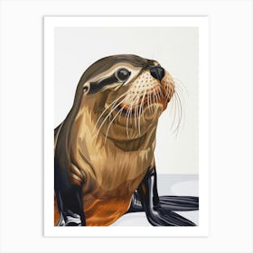 Sea Lion Art Print