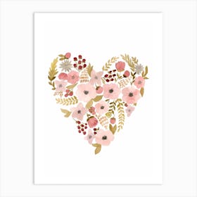 Nursery Heart Art Print