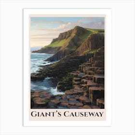 Giants Causeway Art Print