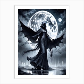 Gothic Witch Art Print