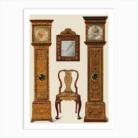 Victorian Furniture Art Print