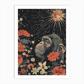 Chimpanzee Art Print