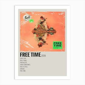 Ruel Free Time Free Time 2019 Poster Art Print