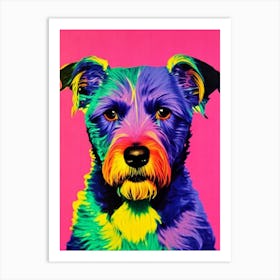 Spanish Water Dog Andy Warhol Style Dog Art Print