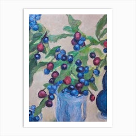 Huckleberry Classic Fruit Art Print