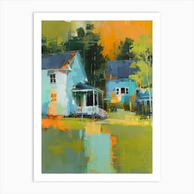 House By The Water 2 Art Print