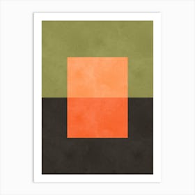 Expressive geometric harmony 6 Art Print